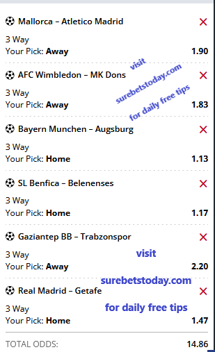 9th APRIL FREE MULTIBET OF THE DAY